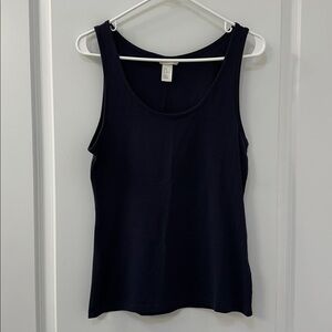 H&M Basic Navy Blue Tank Top